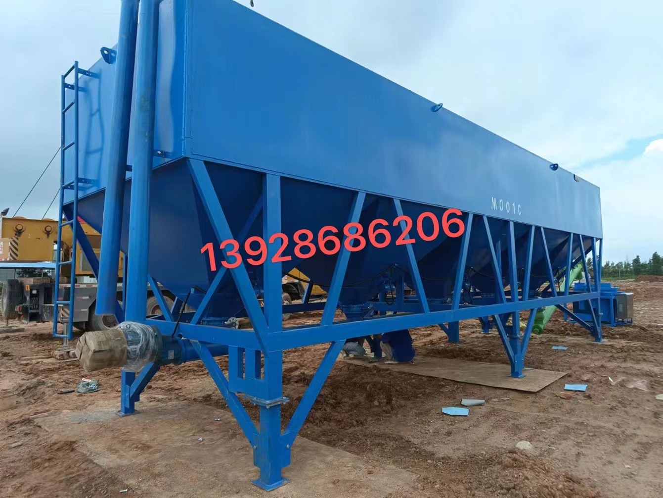 出租简易卧式水泥罐，出售简易卧式水泥罐