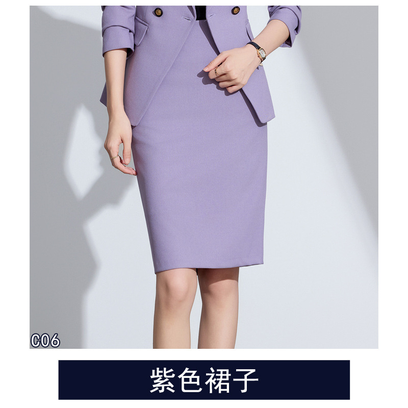 职业装西装套装女秋冬装气质女神范西服珠宝酒店经理美容师工作服|undefined