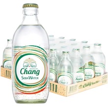 泰国进口chang泰象气泡水苏打水325ML*24瓶/箱批发 24年新货
