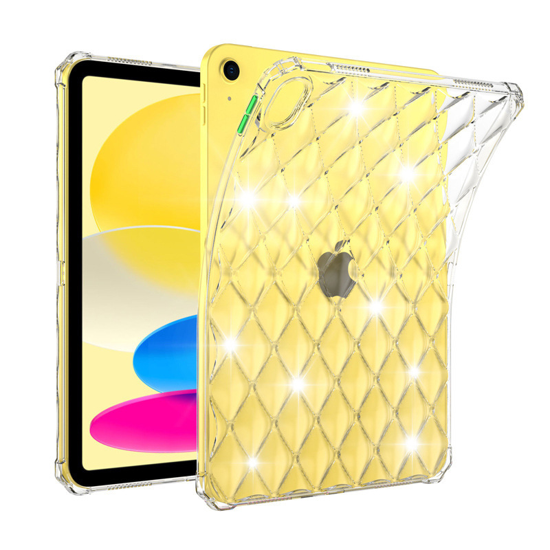 Suitable for ipad protective case transparent 10.2 air5 10.9 pro11 12.9 ipad10 Diamond drop-proof case