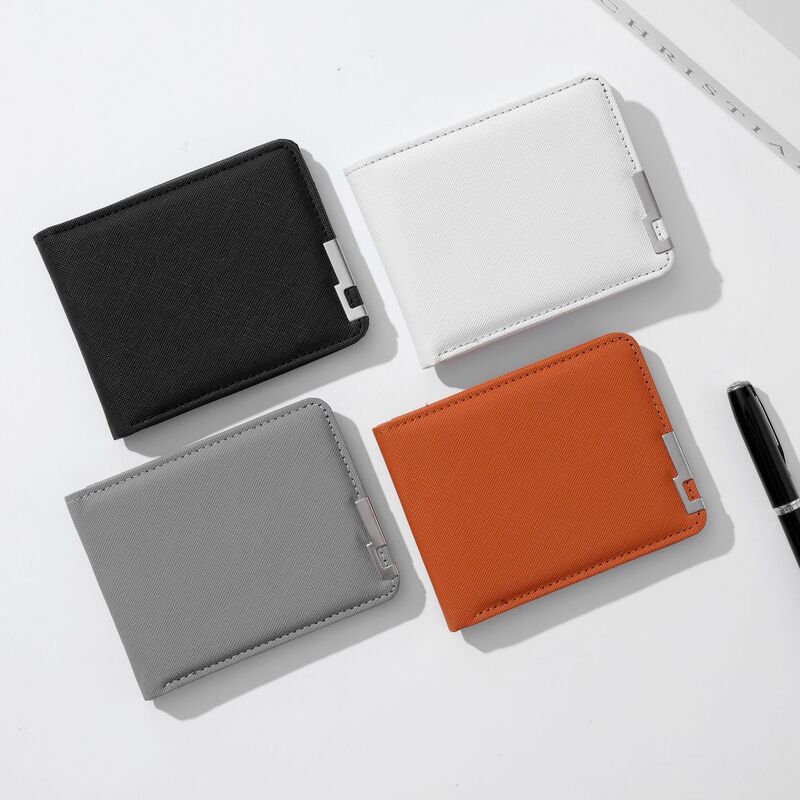 Wallet Men's High-End Short Small Leather Wallet College Student Thin Youth Multi-Card Slot Wallet Men's Simple Card Holder Wallet Men's High-End Short Small Leather Wallet College Student Thin Youth Multi-Card Slot Wallet Men's Simple Card Holder