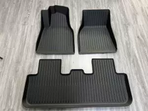 Modelə uyğun ayaqaltı: of Model Y3 Car Floor - renewed-model-y-floor-mats-right-hand-drive