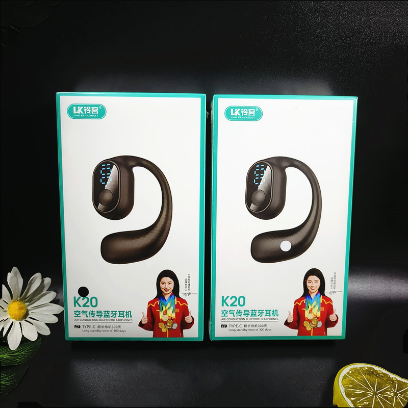 铃客K28蓝牙耳机单耳新款私模爆款跨境电商无线运动夹耳蓝牙耳机|undefined