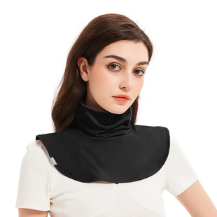 New Summer Ice Silk Sunscreen Neck Protection Women's Outdoor Driving Sunshade Shawl Breathable Lightweight Sunscreen Towel Sunscreen Collar