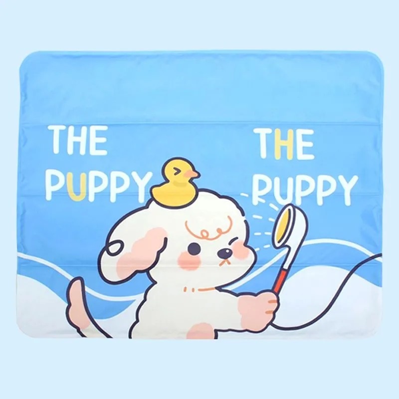 アイスパッド夏の漫画ゲルペット犬猫用ラウンド冷却製品冷却パッド大型アイスネスト猫と猿|undefined
