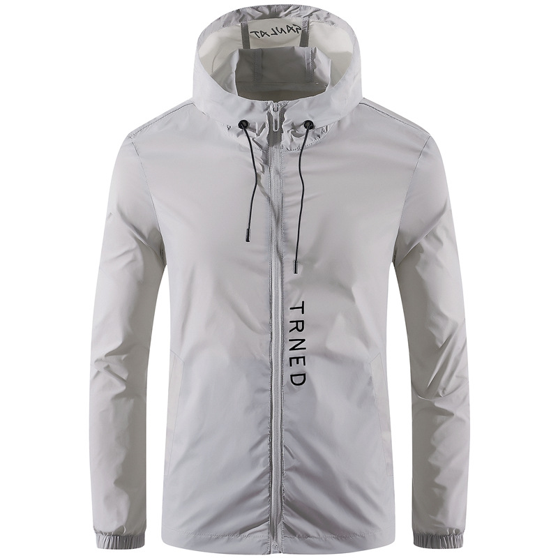 Ropa de protección solar para hombres de verano delgada transpirable de seda de hielo para hombres al aire libre ropa de piel ligera pesca ropa de protección solar abrigo pareja image 8