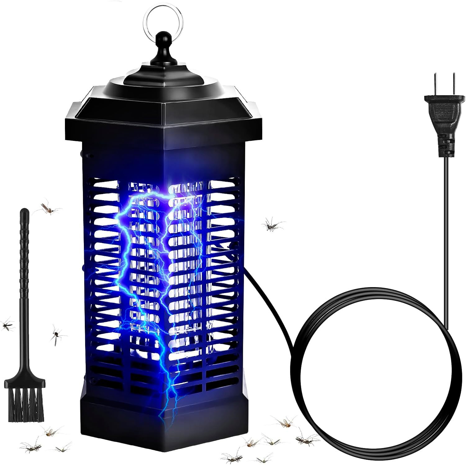 Bug Zappers Outdoor Yard Anti-Insect Trap 4200V High Voltage Insect Killer Mosquito Killer Fly Trap Gootop