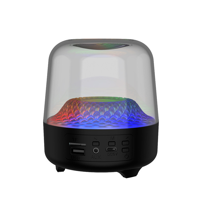 新型瑠璃四代glaze-4無線bluetoothスピーカーの雰囲気灯はステレオbluetoothオーディオを囲んでいます。|undefined