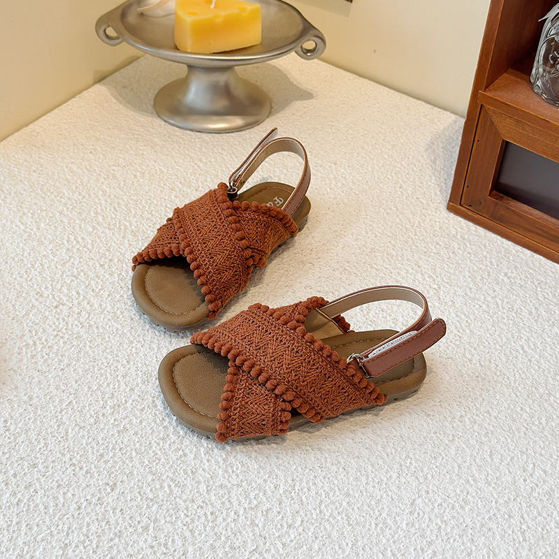Ethnic retro summer sandals