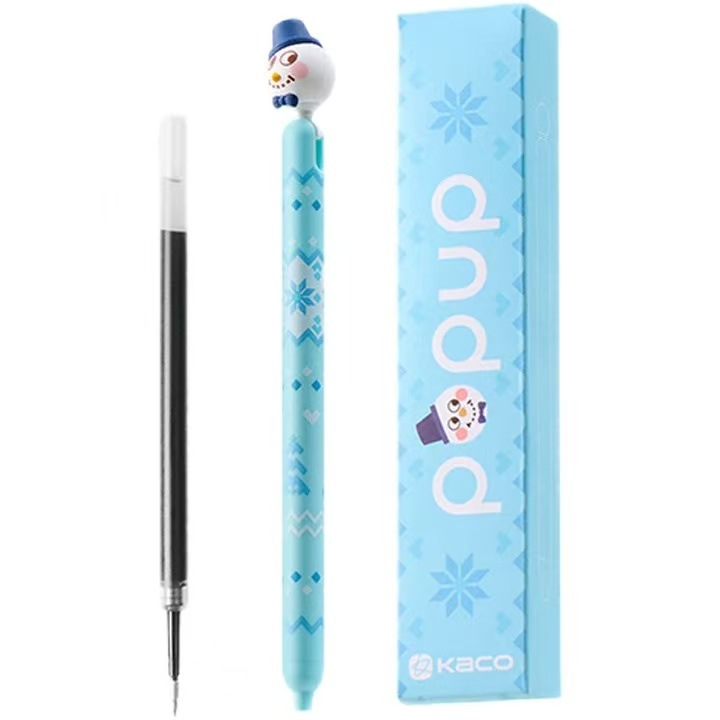 Envío gratis Kaco Chuxin Lingyue Jingdian Presione el bolígrafo de góner Examen de estudiante Cepillo Pen Set Colección al por mayor