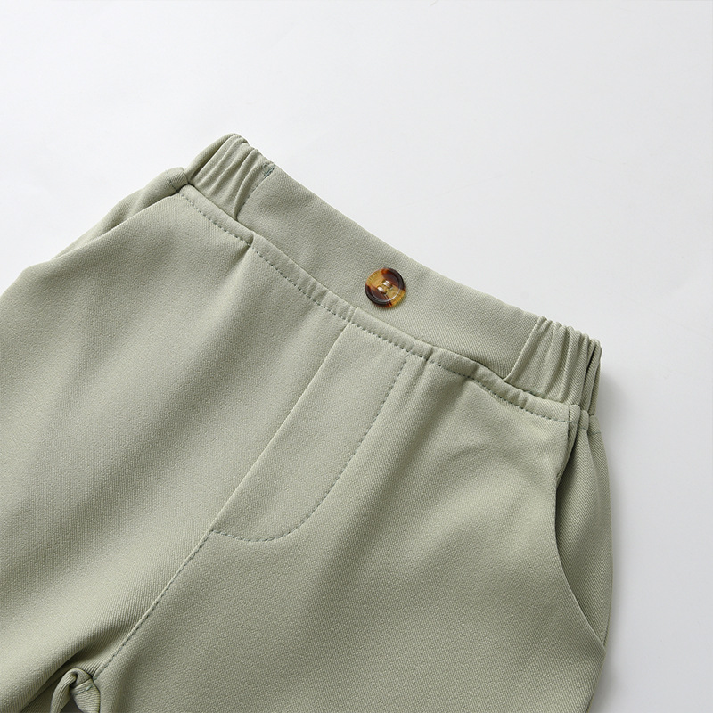 Ropa de Niños de comercio exterior al por mayor chaleco falso de dos piezas Traje para niños ropa de bebé primavera y otoño ropa de otoño para niños de manga larga
