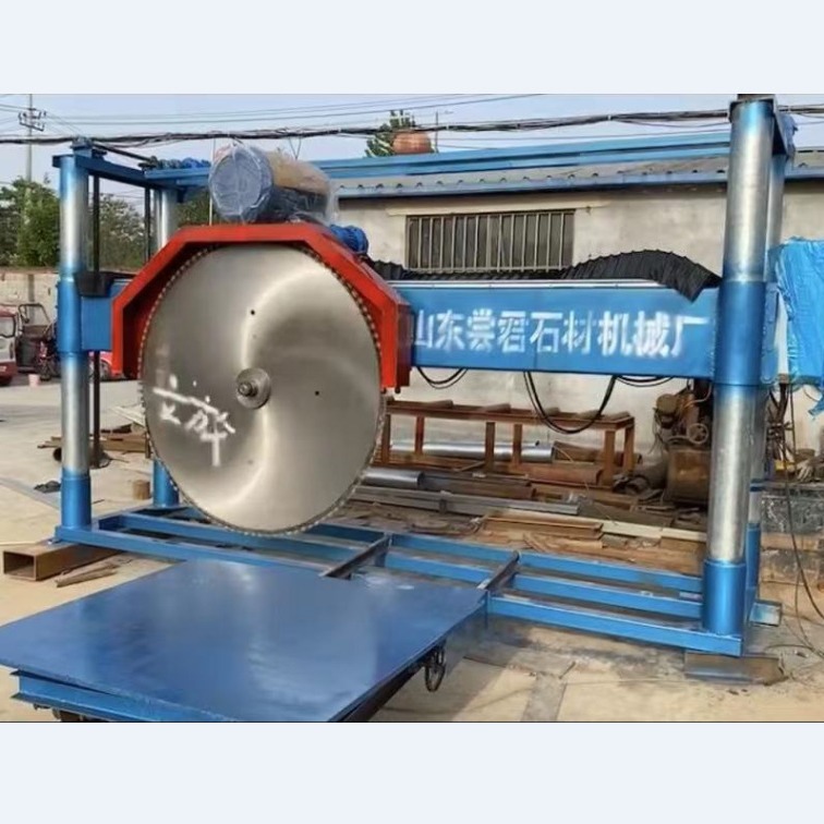 异型石材手拉锯石机 手拉切石机型号 KJ-1200mm 异型石材机械设备