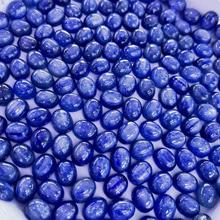無染色可出國檢證書藍晶石蛋形戒面工廠一手價藍晶石批發8*10mm