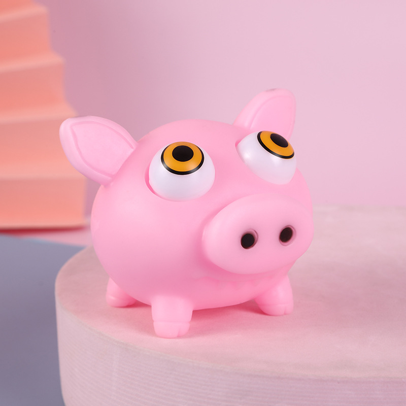 Explosión transfronteriza de dibujos animados ojos estallidos animales ojos apretando muñecas para descomprimir pellizcar