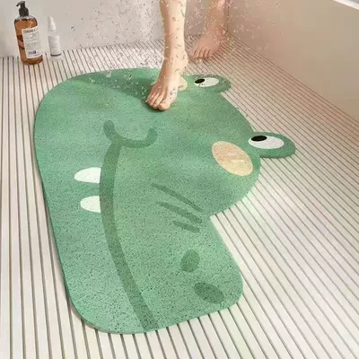 Avtomobil döşəmə paspasları – Floor Mat, Entrance Door Mat - crocodile-4060-silk-circle