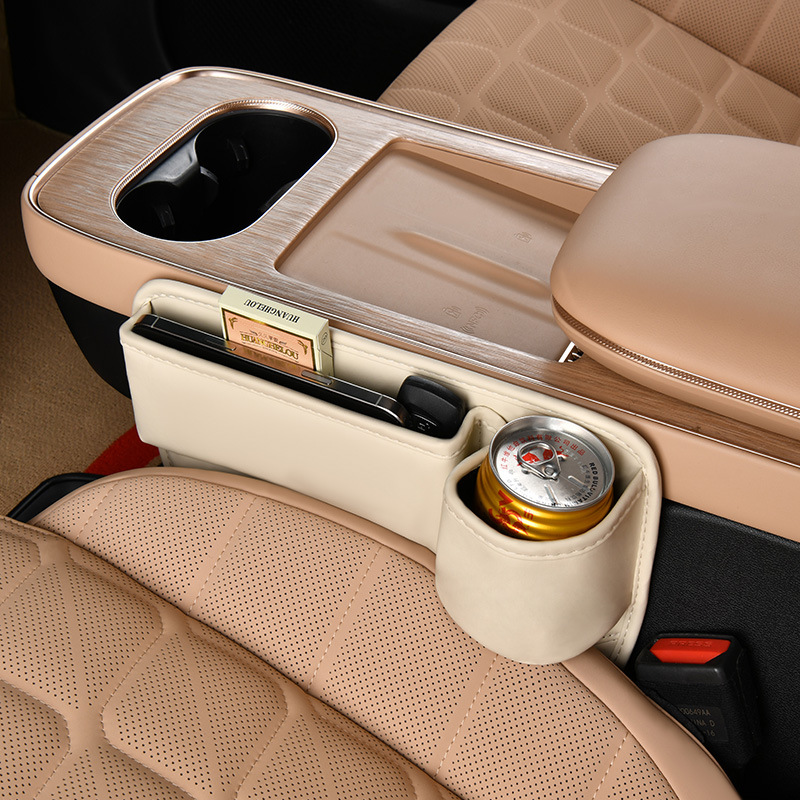 Car Seat Gap Storage Box, Car Gap Storage Box, Leather Storage Box, Multifunctional Storage Bag, Storage Box