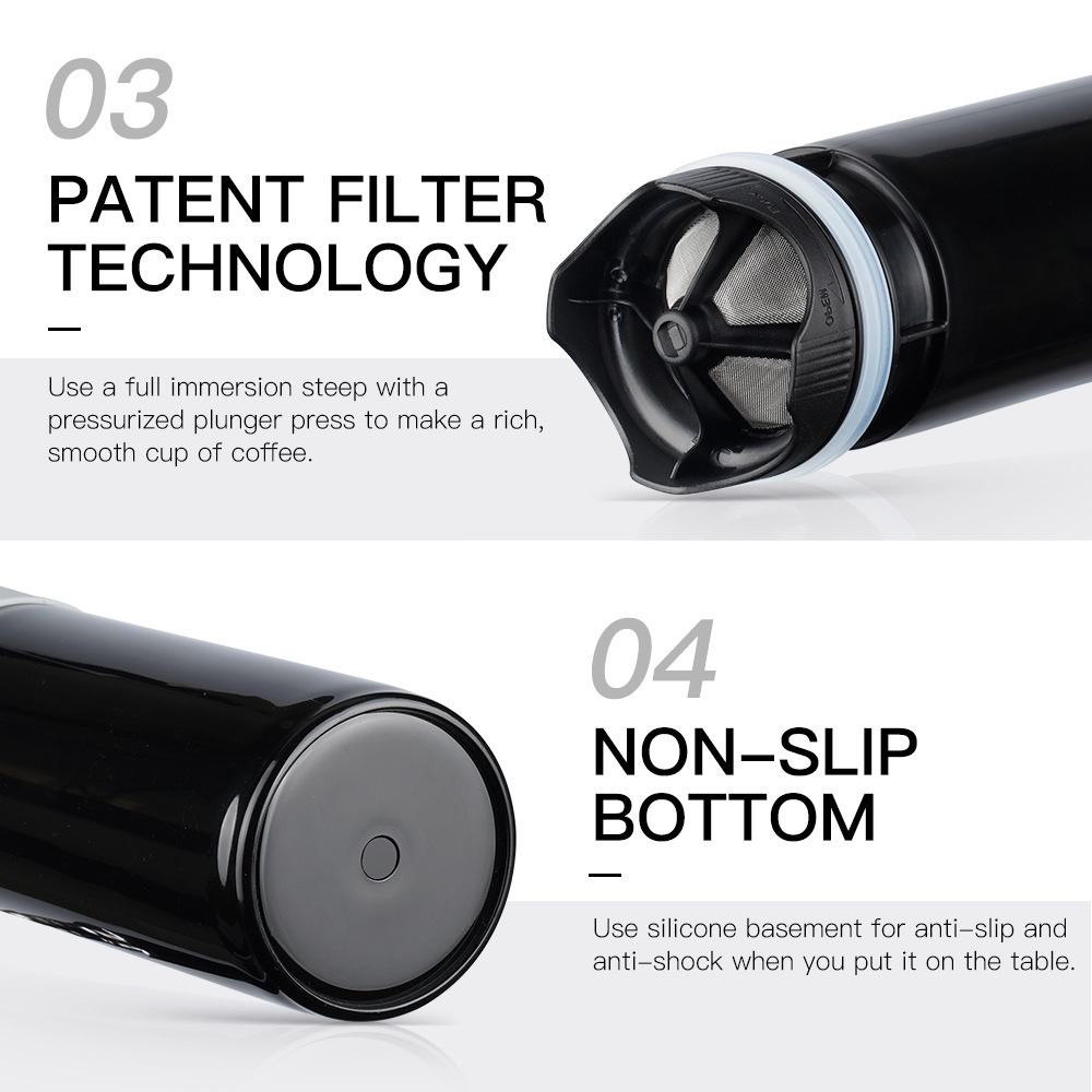 French Press Travel Mug