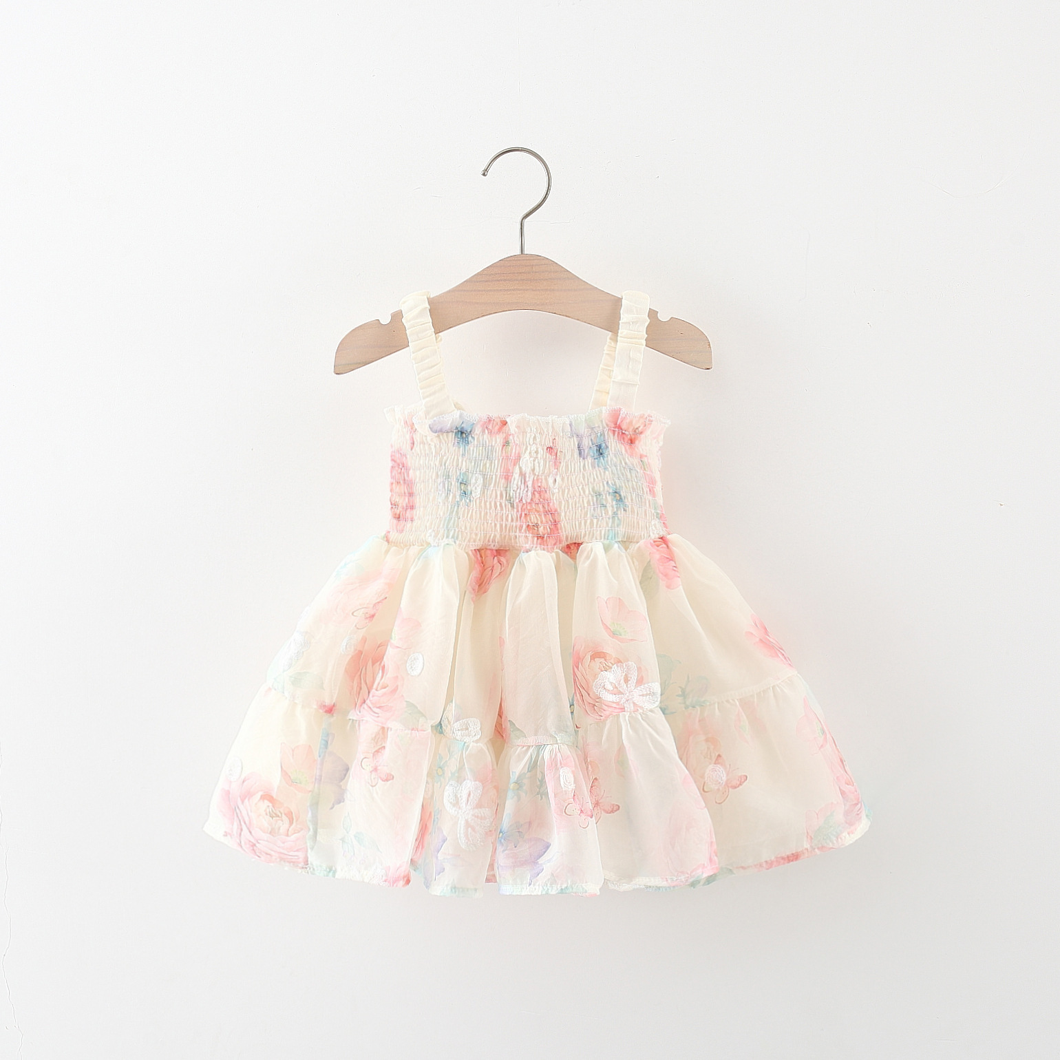 Princess Cute Butterfly Cotton Girls Dresses display picture 2