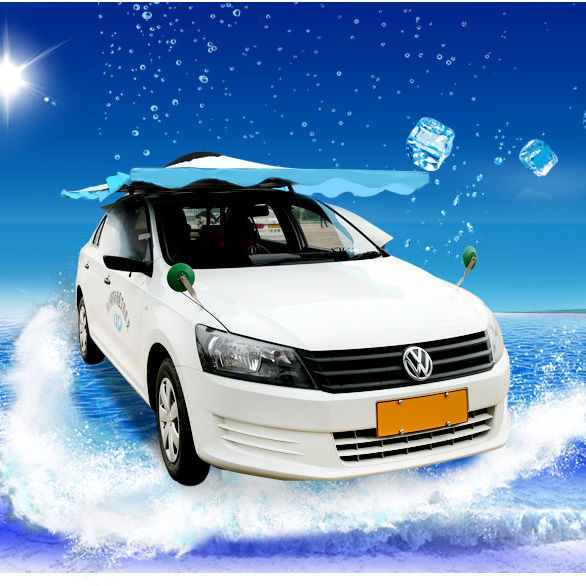 Auto-entrenador especial multifuncional sombrilla de techo de automóvil protección solar aislamiento térmico aleación de aluminio paraguas de automóvil fuente fabricante