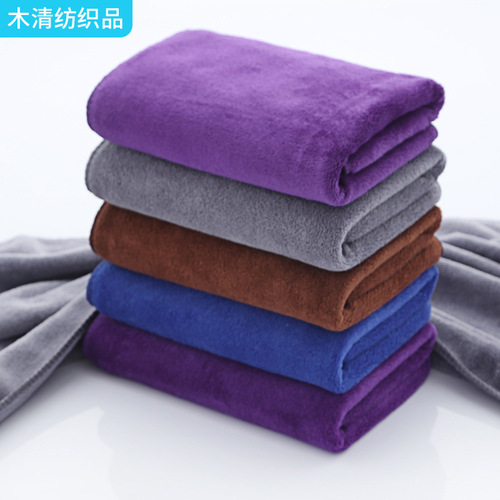 Microfiber Towel, Beauty Salon & Barber Shop Dry Hair Towel, Car Wash Towel, Soft & Thick Absorbent Towel