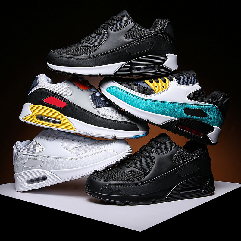 【Cross-border standard model】max90 air cushion sports shoes, popular export model, men's air running shoes, couple's women's shoes 【Cross-border standard model】max90 air cushion sports shoes, popular export model, men's air running shoes, couple's women's shoes