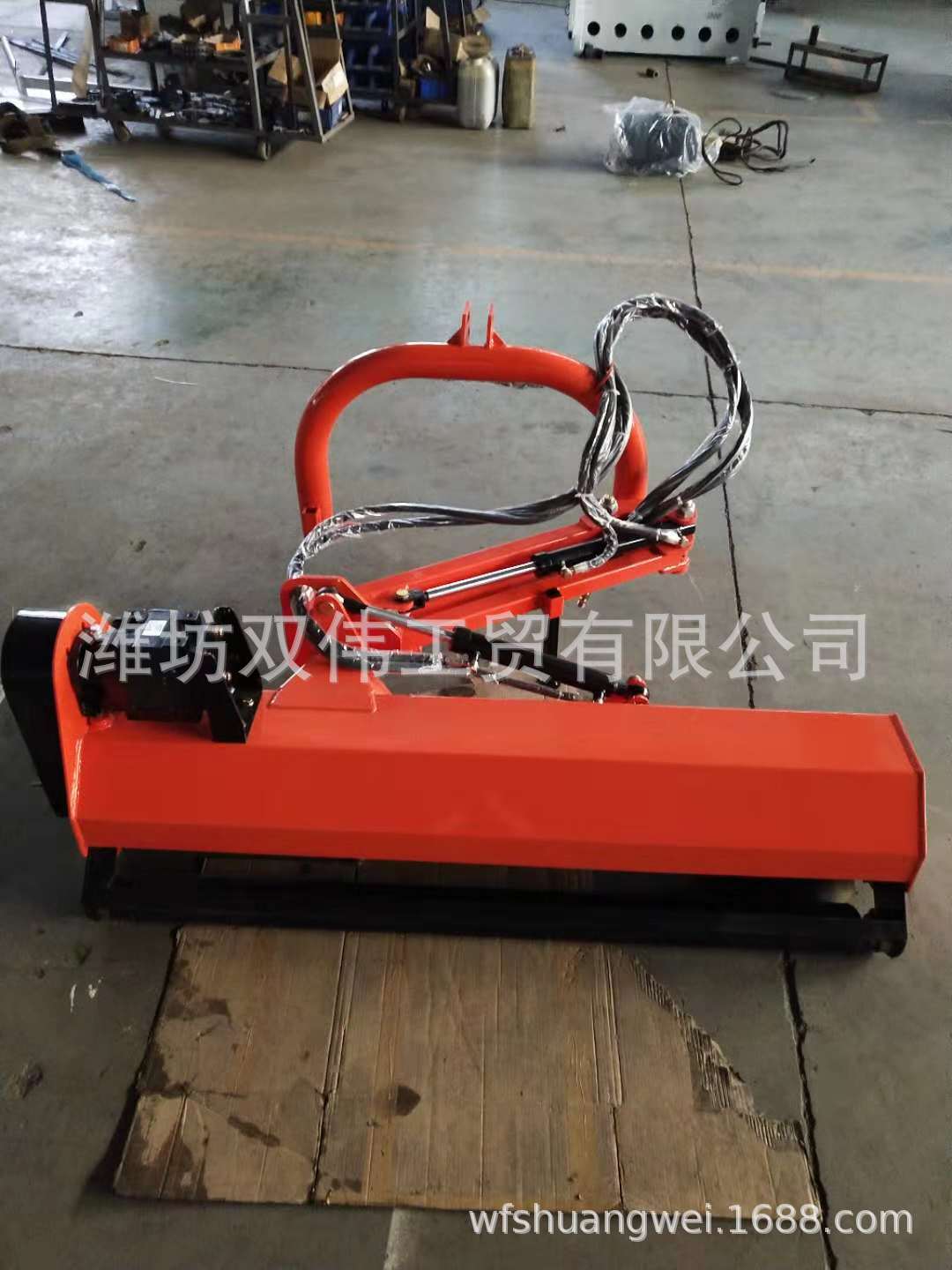 山东潍坊双伟工贸 侧翻 甩刀式 连枷割草机 AGF-150