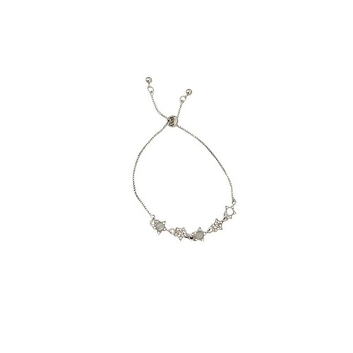 Delicate Silver Bead Necklace for Women, 2024 New Arrival, High-End, Light Luxury, Unique, Exquisite Stackable Bracelet Accessory