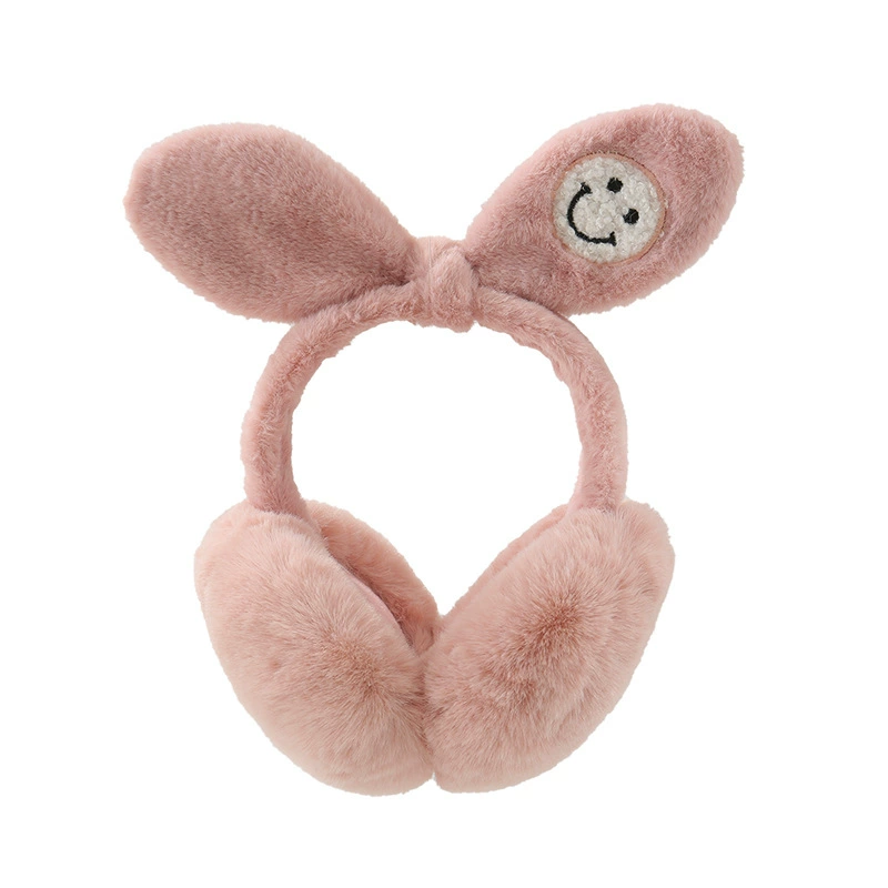 Keep warm headphones, universal cute earmuffs with bow for elementary school students, ear protection, Korean style