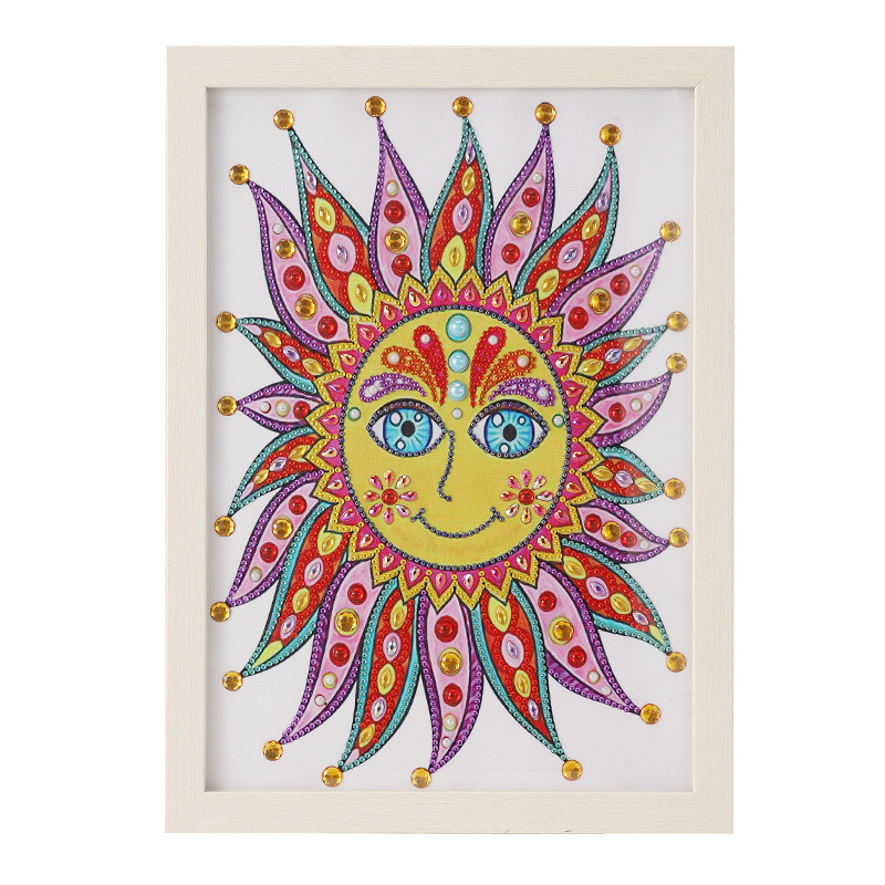 Pintura de diamantes 5D de estilo nórdico, superventas transfronteriza, con diamantes irregulares, arte de pared DIY hecho a mano, pintura decorativa para sala de estar, estilo INS.