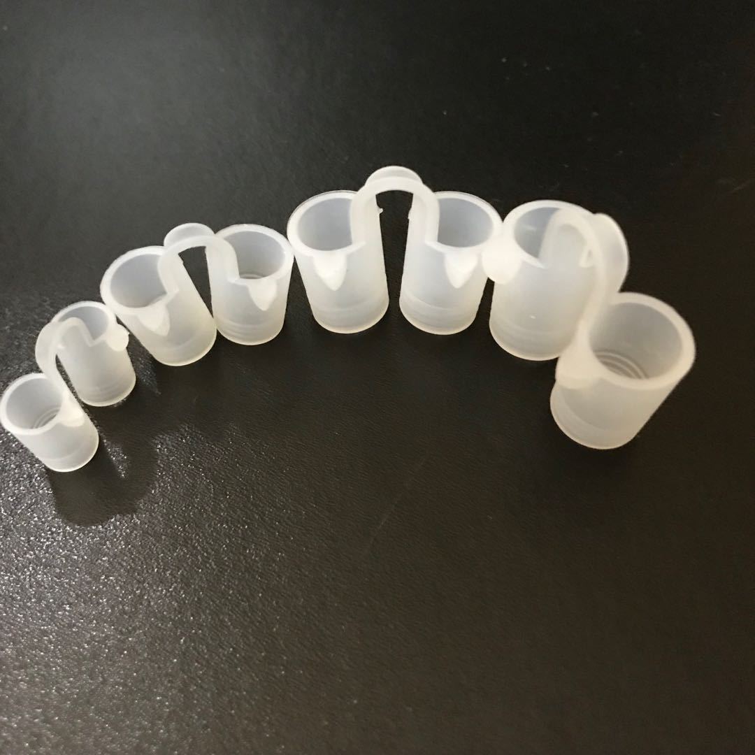 Suministro transfronterizo mini dispositivo anti-ronquido clip de nariz anti-ronquido tapón nasal de silicona anti-ronquido Paquete de 8 entrega de cabello