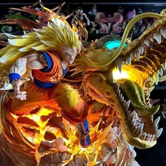 ドラゴンボール LS 龍拳悟空 超三龍拳爆発シーン GKフィギュア スタチュー モデル 置物 コレクション
