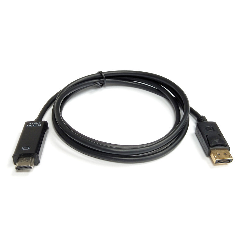 メーカー スポット dp から hdmi ライン 1.8m dp から hdmi 高解像度ライン テレビ モニター アダプター ケーブル|undefined