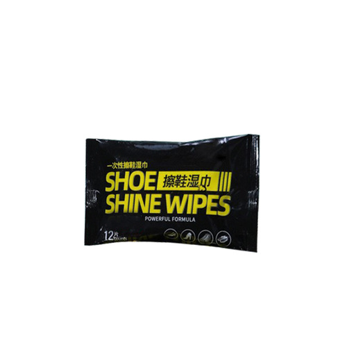 Shoe polishing wet wipes wholesale sneakers and leather shoes no-wash artifact disposable cleaning wet wipes manufacturer