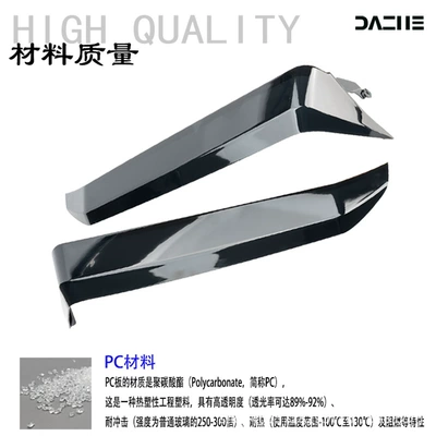 Suitable for Yamaha Nmax155 Model Motorcycle front windshield - dark