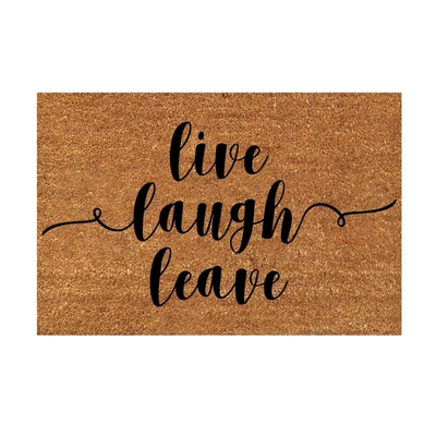 Avtomobil döşəmə paspasları – Wear-Resistant and Easy-Care Floor Mats - live-laugh-4060cm-crystal-velvet
