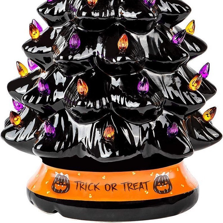 国境を越えた独立駅hallowen treeハロウィーン発光装飾品ハロウィーンツリープレゼント|undefined