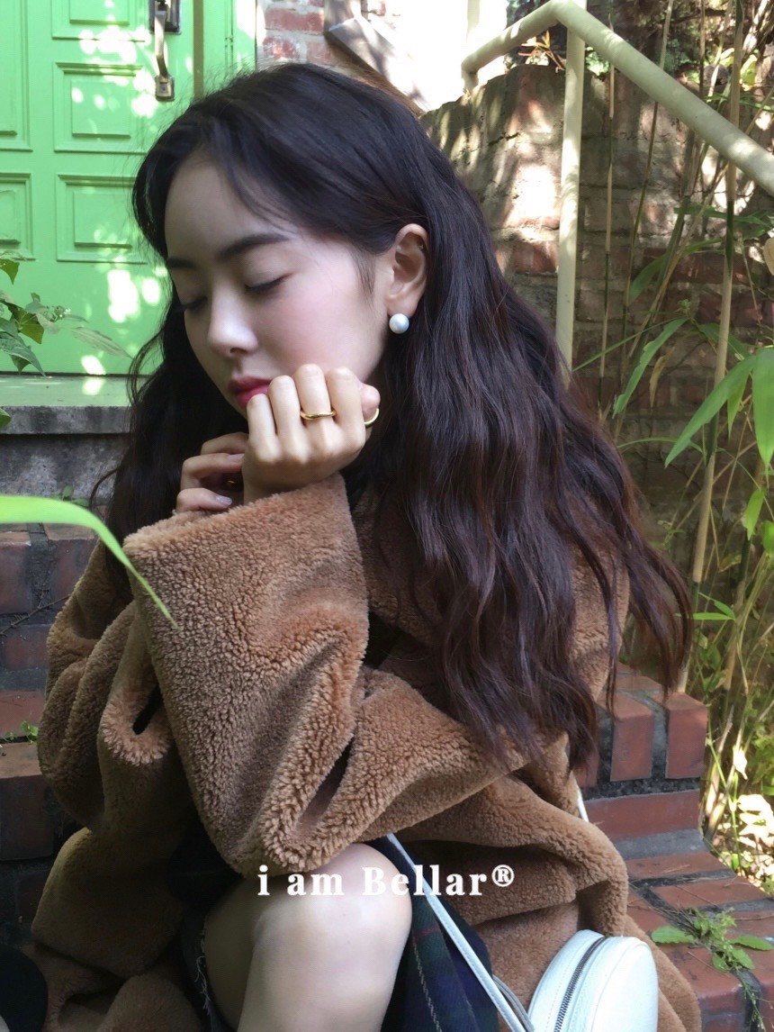 Simple Style Geometric Sterling Silver Plating Ear Studs 1 Pair