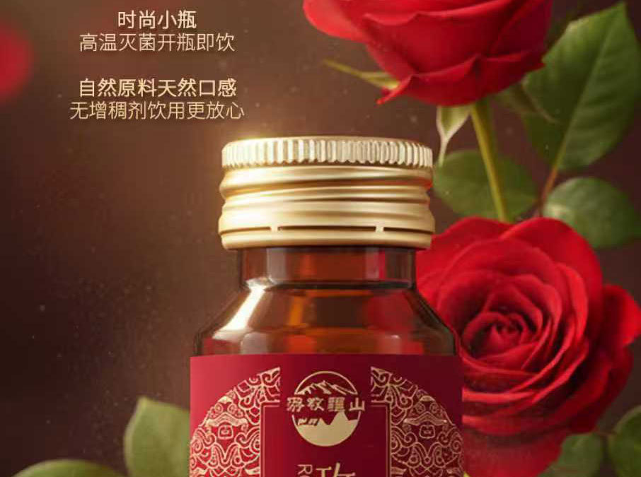 Rose Flower Concentrated Oral Liquid 300ml Damask Rose Extract Drink specifications