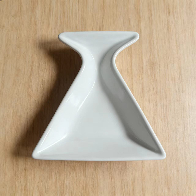 Juego de Vajilla de Cerámica de Porcelana, Esmaltado Blanco, Color Sólido, para Hotel, Restaurante y Hogar image 41