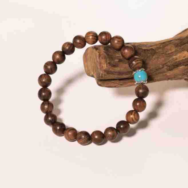 Flor negra natural peras de madera de paláceas para hombres y mujeres jugar con cuentas budistas para jugar con cuentas de brazalete de pareja nuevo estilo chino cuentas de mano retro