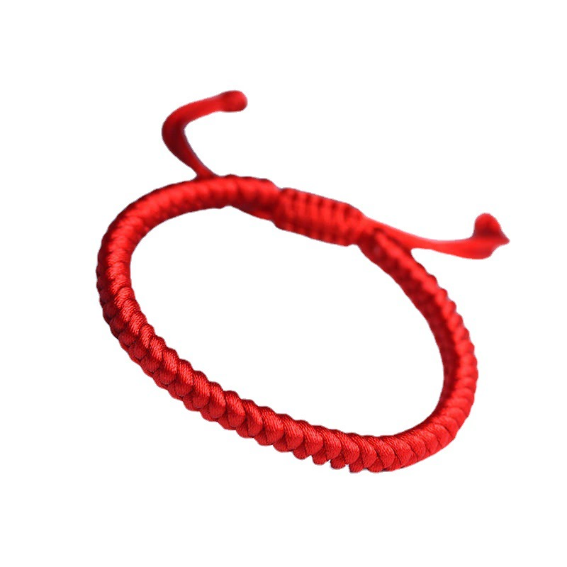 Тканая красная верёвочная bracelet handmade, брелок на день рождения для любимого, оптовая продажа
