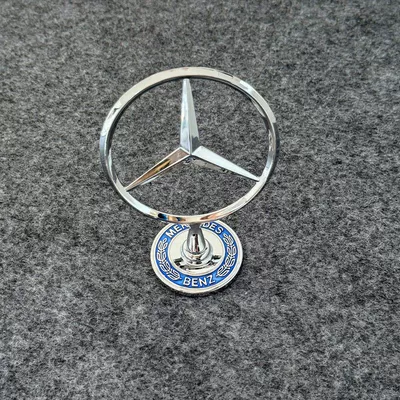 Mercedes-Benz car emblem, A R E C GLC CLA GLE series, front hood metal emblem, Maybach (Car logo) - standard-