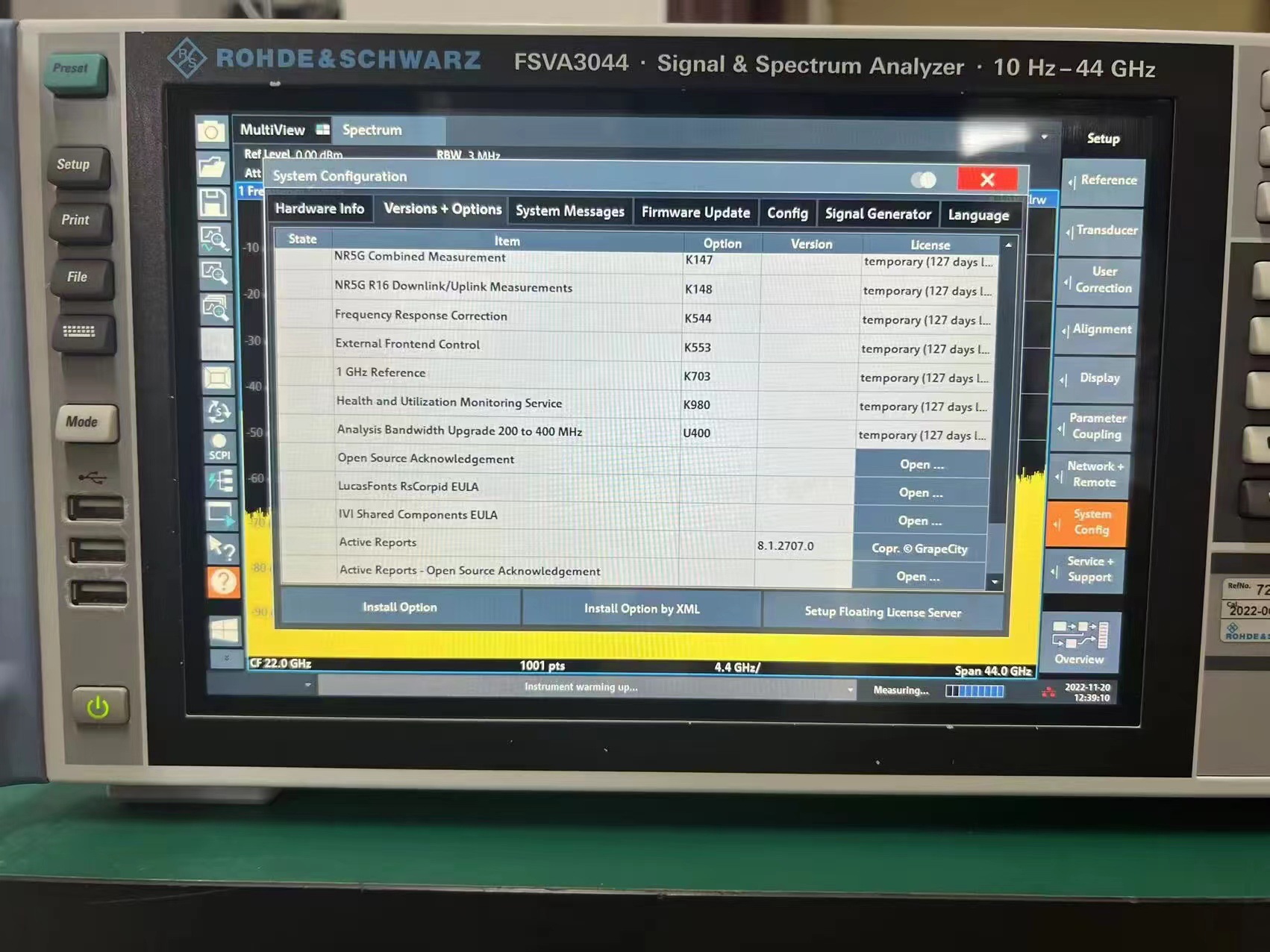 R&S 罗德与施瓦茨FSVA3044 信号与频谱分析仪