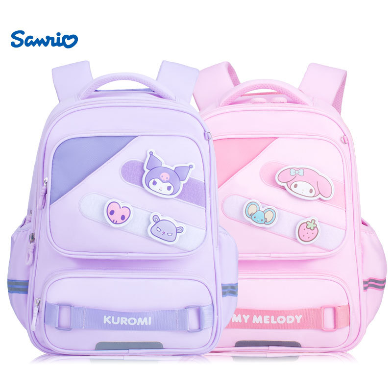 批发三丽鸥书包小学生库洛米美乐蒂大容量一二三四年级儿童双肩女