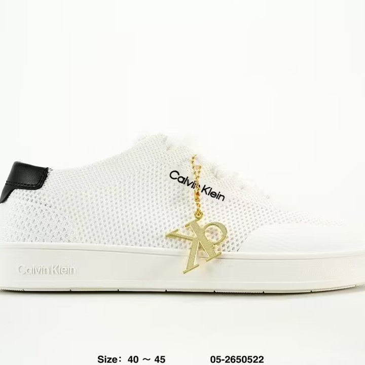 Original Box Ck Shoes High-End Fashion Breathable Men's Shoes Comfortable Versatile Casual Shoes Trendy Sports Shoes Cross-Border Foreign Trade