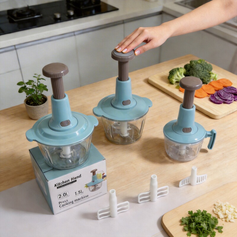 Wholesale household press manual meat grinder foreign trade gifts kitchen multi-use vegetable grinder hand food processing machine