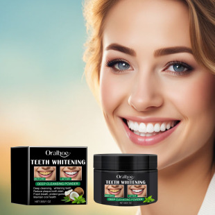 Oralhoe Teeth Cleaning Powder Teeth Fresh Breath Oral Care Cleaning Teeth Beauty Powder