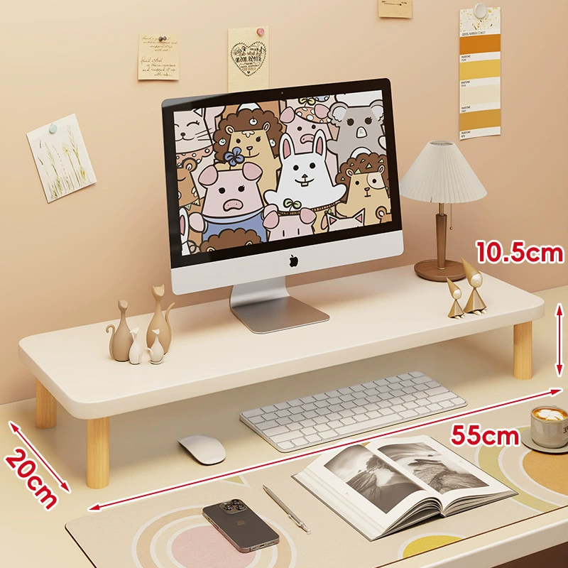 Monitor elevated stand desktop display pad base desktop computer display screen base raising bracket