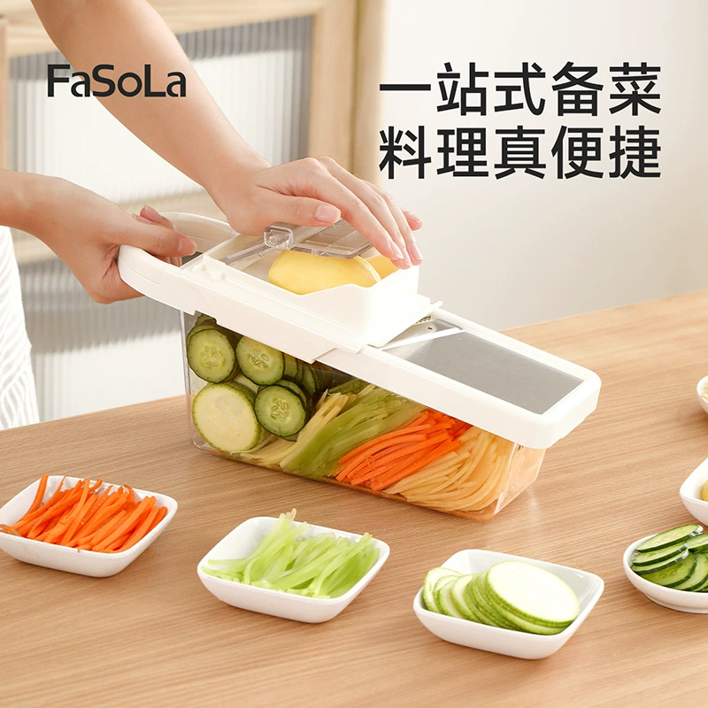 FaSoLa Терка бытовая картофелечистка кухонный инструмент для нарезки овощей многофункциональная новая нарезка