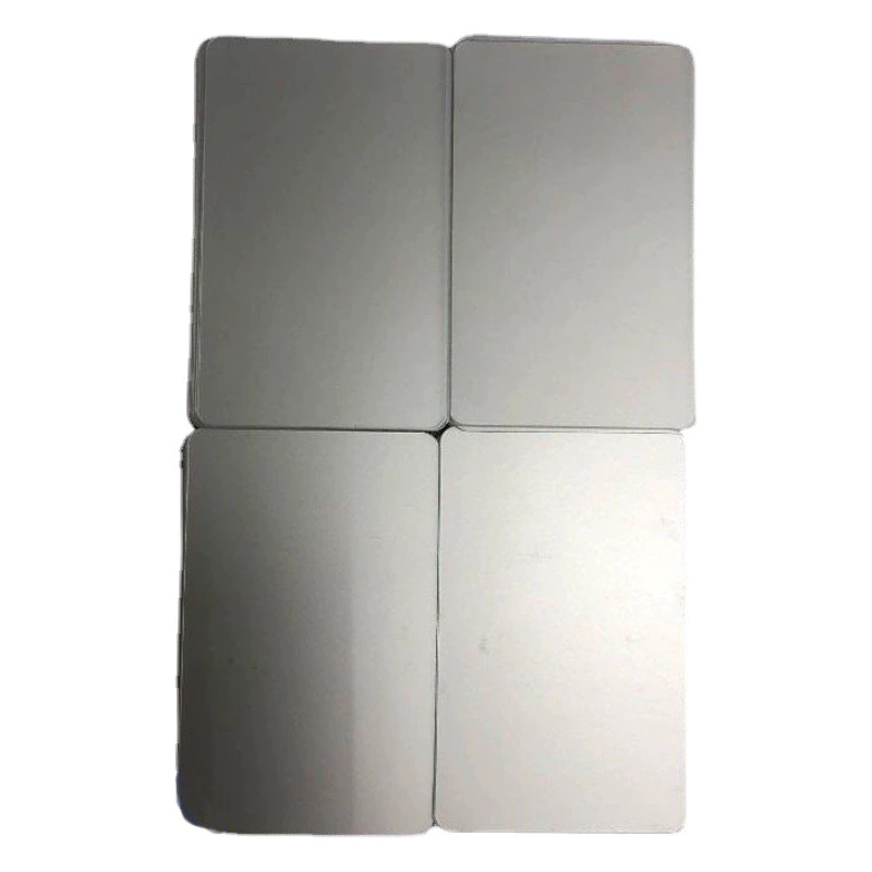 Визитная карточка толщиной 0,35 мм * 86 * 54 мм с закругленными углами из ПВХ, мелким песком, грубым песком, производитель листов ПВХ, различные прозрачные карты